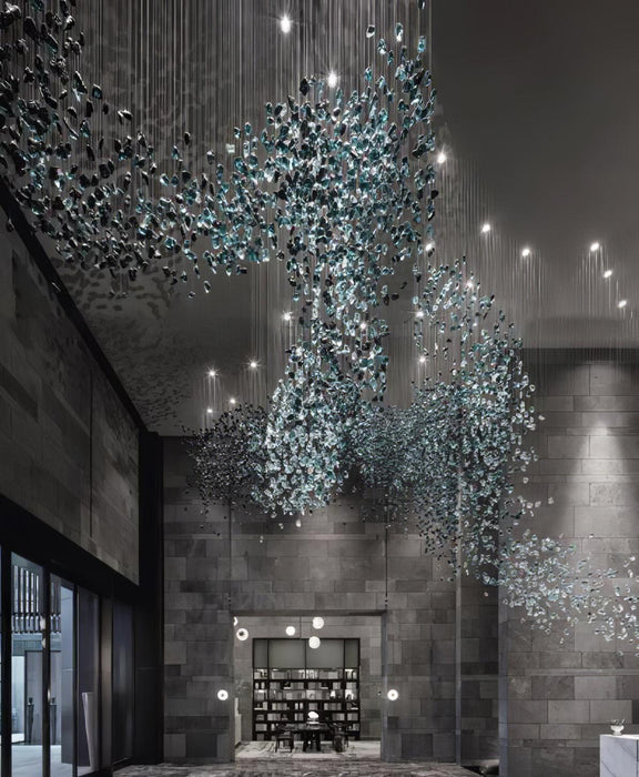 Multicolor Crystal Stone Chandelier - DWHOME