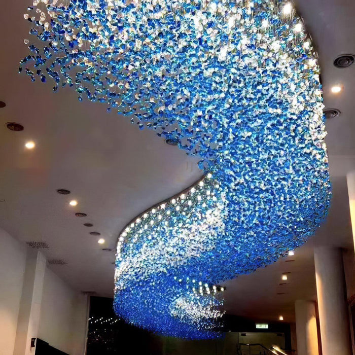 Multicolor Crystal Stone Chandelier - DWHOME
