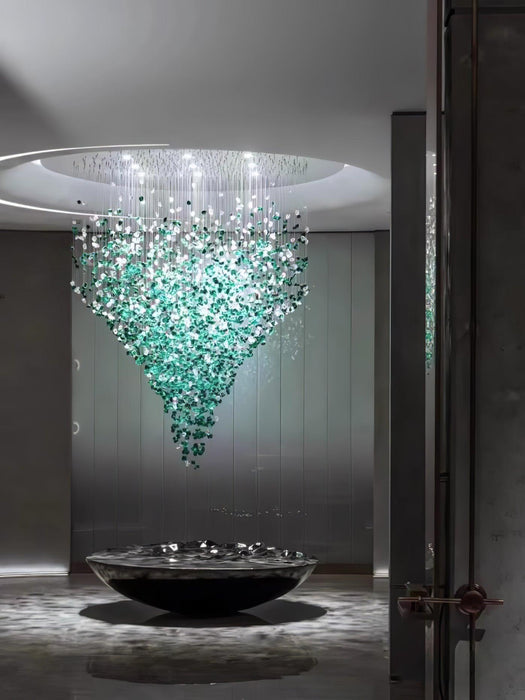 Multicolor Crystal Stone Chandelier - DWHOME