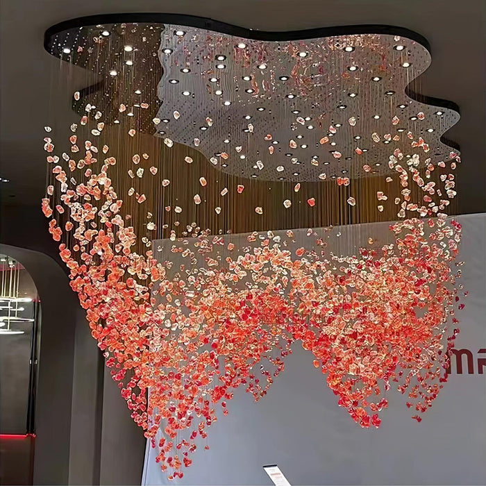 Multicolor Crystal Stone Chandelier - DWHOME