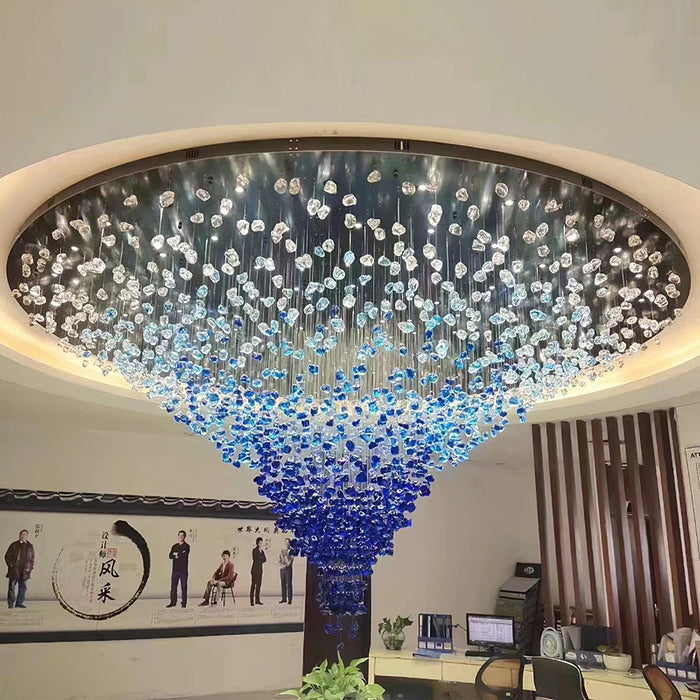 Multicolor Crystal Stone Chandelier - DWHOME