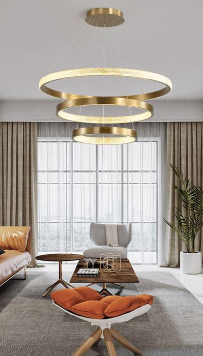 Linkaaln Lux Multiple Rings Pendant Lamp - DWHOME