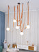 Multiple Belt Art Pendant Light-DWHOME