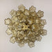 Fantastic Amber Murano Glass Tube Chandelier-DWHOME