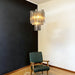 Fantastic Smoked Murano Glass Tube Chandelier-DWHOME