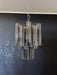 Fantastic Smoked Murano Glass Tube Chandelier-DWHOME