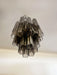 Fantastic Smoked Murano Glass Tube Chandelier-DWHOME