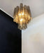 Fantastic Smoked Murano Glass Tube Chandelier-DWHOME
