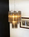 Fantastic Smoked Murano Glass Tube Chandelier-DWHOME