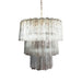 Murano Transparent Glass Tube Chandelier-DWHOME