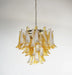 Vintage Caramels Glass Murano Petals Chandelier-DWHOME