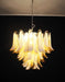 Vintage Caramels Glass Murano Petals Chandelier-DWHOME