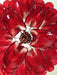 Vintage Red Glass Murano Petals Chandelier-DWHOME