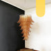 Murano Amber Felch Spiral Chandelier-DWHOME