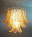 Murano Amber Ferns Glass Chandelier-DWHOME