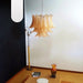 Murano Amber Ferns Glass Chandelier-DWHOME