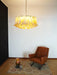 Murano Caramel Glass Petal Chandelier-DWHOME