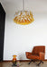 Murano Caramel Glass Petal Chandelier-DWHOME