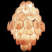 Huge Vintage Murano Pink Disks Chandelier-DWHOME