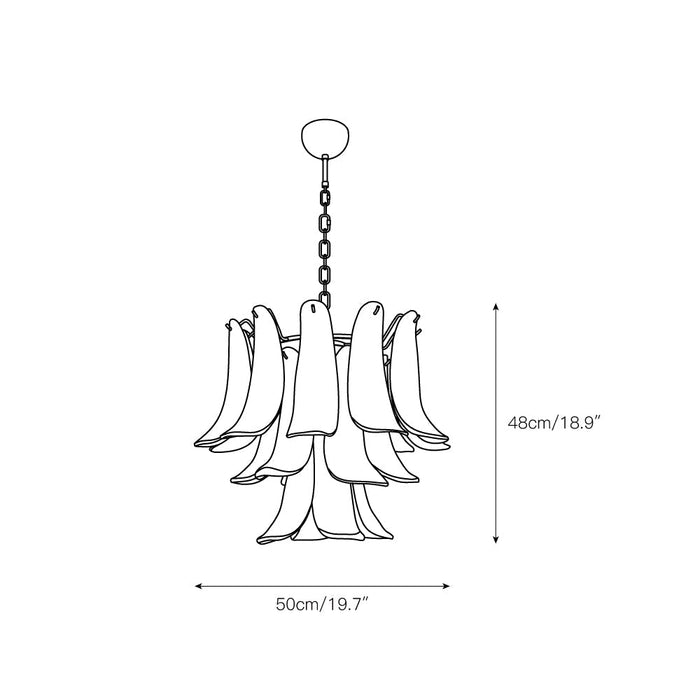 Murano Chandelier-DWHOME