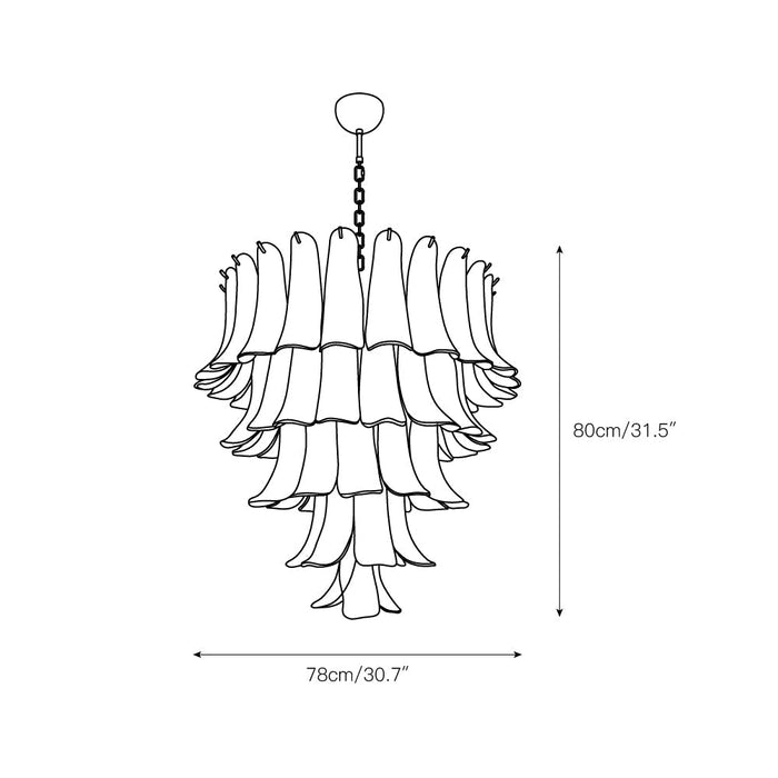 Murano Chandelier-DWHOME