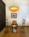 Murano Faceted Amber Glass Chandelier-DWHOME
