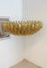 Murano Faceted Amber Glass Chandelier-DWHOME