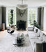 Murano Faceted Transparent Glass Chandelier-DWHOME