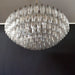 Murano Faceted Transparent Glass Chandelier-DWHOME