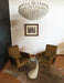 Murano Faceted Transparent Glass Chandelier-DWHOME