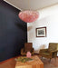 Murano Faceted Pink Glass Chandelier-DWHOME