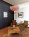 Murano Faceted Pink Glass Chandelier-DWHOME