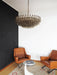Murano Faceted Smoked Glass Chandelier-DWHOME