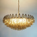 Murano Faceted Smoked Glass Chandelier-DWHOME