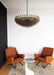 Murano Faceted Smoked Glass Chandelier-DWHOME