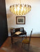 Murano Faceted Transparent Smoked Glass Chandelier-DWHOME