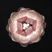 Vintage Murano Transparent Amethyst Glass Chandelier-DWHOME