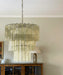 Murano Honey Glass Tube Chandelier-DWHOME