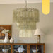 Murano Honey Glass Tube Chandelier-DWHOME