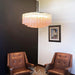Murano Large Pink Glass Tube Chandelier-DWHOME