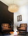 Murano Large Pink Glass Tube Chandelier-DWHOME