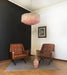 Murano Large Pink Glass Tube Chandelier-DWHOME