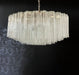 Murano Large Transparent Glass Tube Chandelier-DWHOME