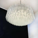 Murano Large Transparent Glass Tube Chandelier-DWHOME