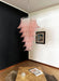 Murano Pink Felch Spiral Chandelier-DWHOME