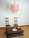 Murano Pink Ferns Glass Chandelier-DWHOME