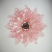 Murano Pink Ferns Glass Chandelier-DWHOME