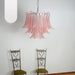 Murano Pink Ferns Glass Chandelier-DWHOME