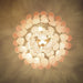 Murano Pink Petals Glass Chandelier-DWHOME