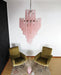 Murano Pink Petals Glass Chandelier-DWHOME